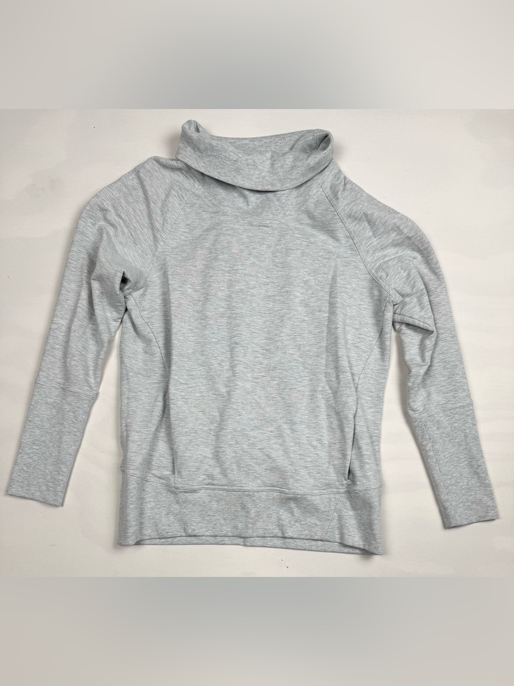 Lululemon High Lines Pullover Heathered Core Ultra Light Grey Women’s 10